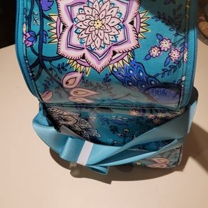 Vera Bradley Stay Cooler Peacock Garden NWT Insulated Lunch Bag